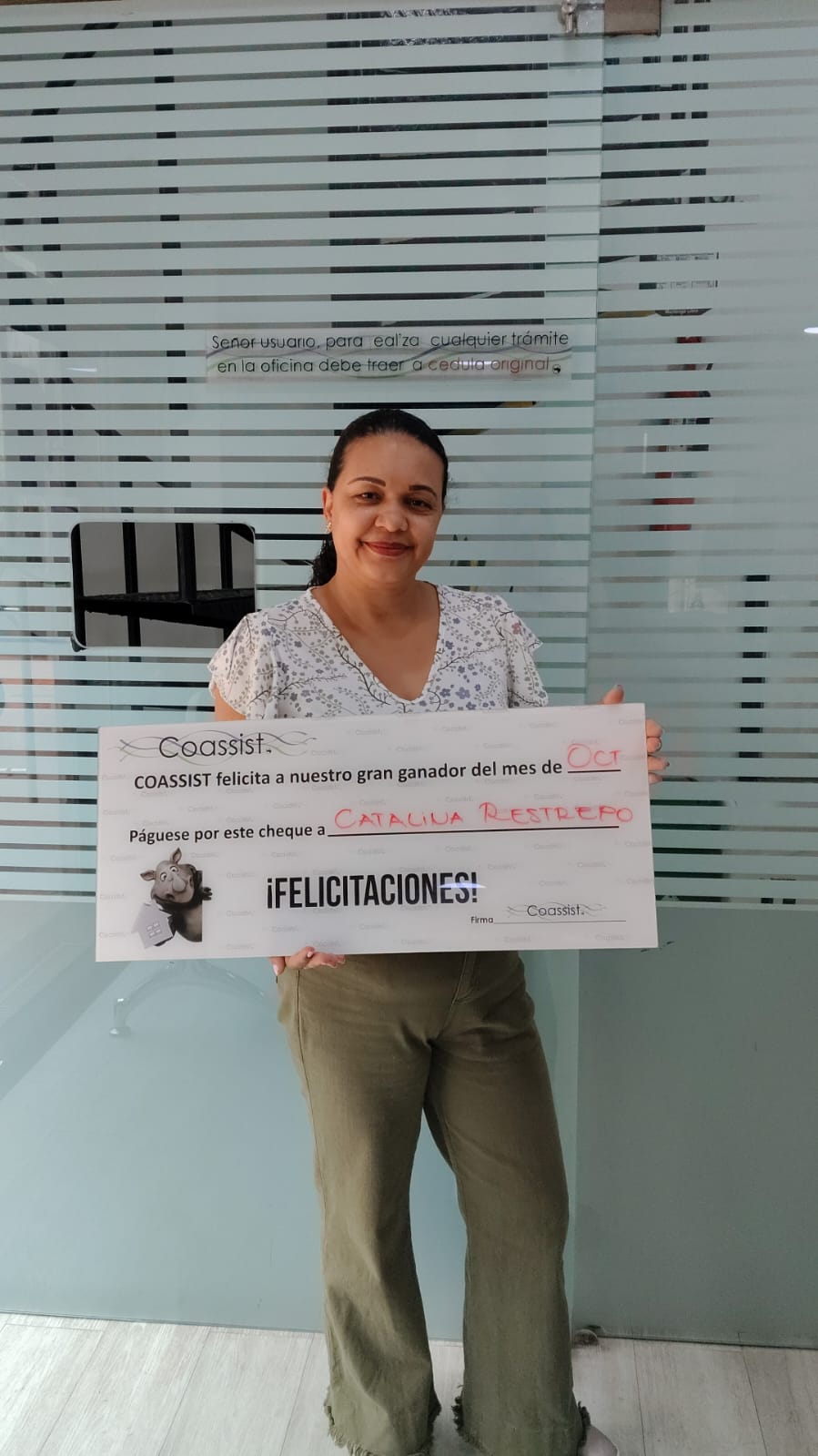 Ganador sorteo Febrero