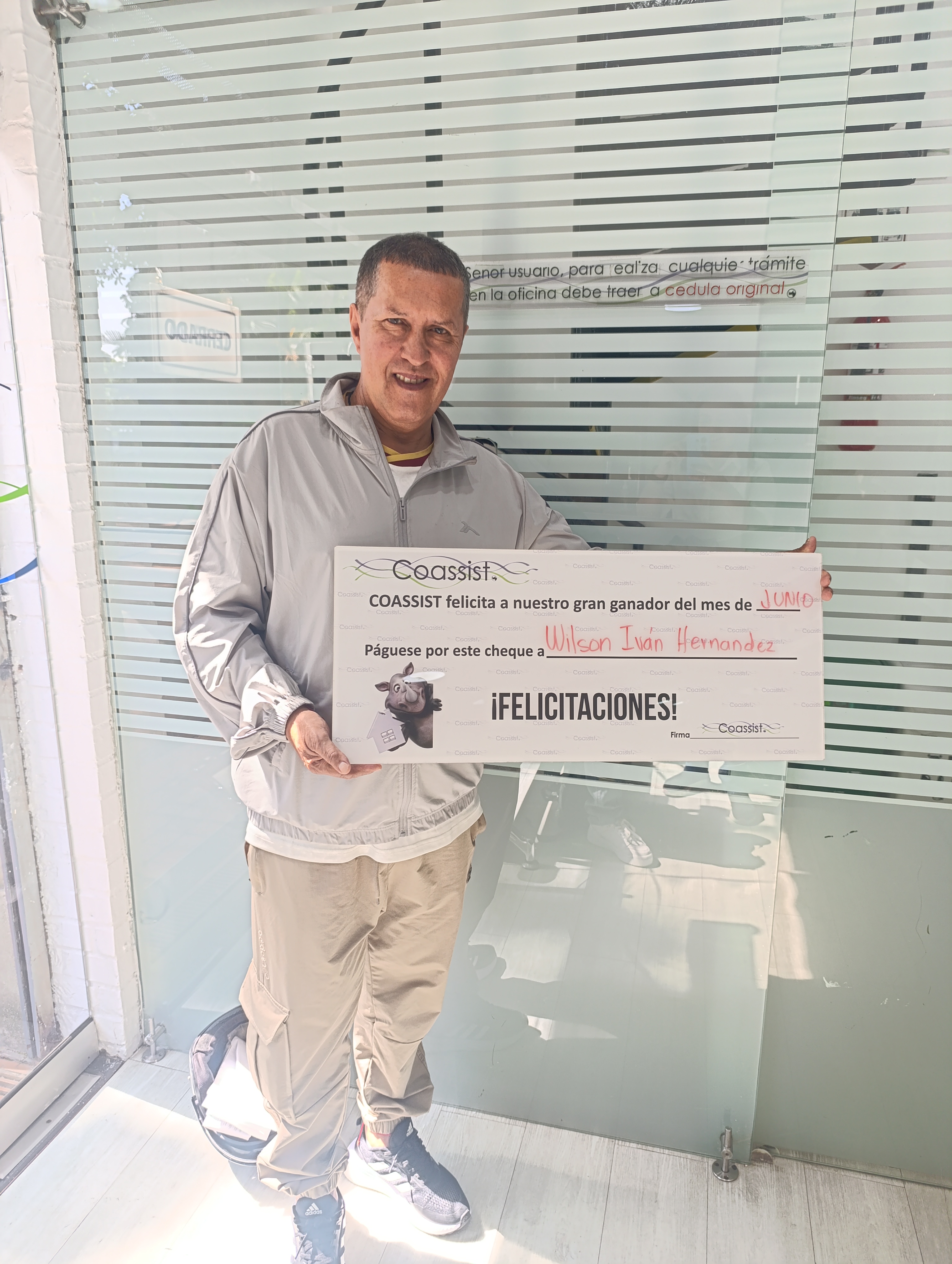Ganador Junio 2026 SV
